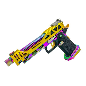 "Trippy Gold" Competition Custom 5.1 Hi-Capa - Gel Blaster (Metal)