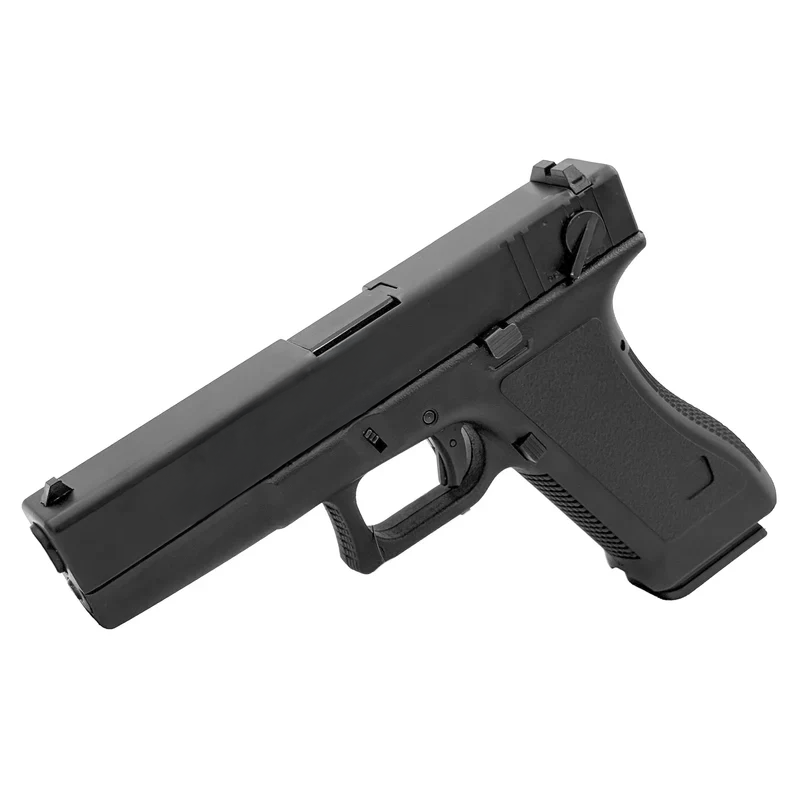 Double Bell Full Auto (774 G18) Metal Green Gas Blowback Pistol - Gel Blaster