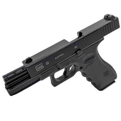 Double Bell 766 G22 Metal Green Gas Blowback Pistol - Gel Blaster