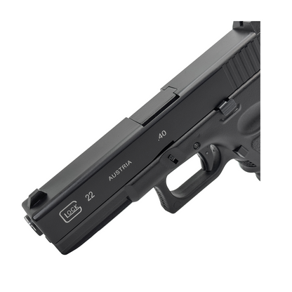 Double Bell 766 G22 Metal Green Gas Blowback Pistol - Gel Blaster