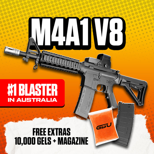 M4A1 Black V8 - Gel Blaster (2025 Edition)