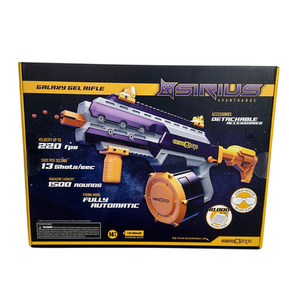 CosmoX Sirius Sci-Fi Rifle - Gel Blaster (Purple)