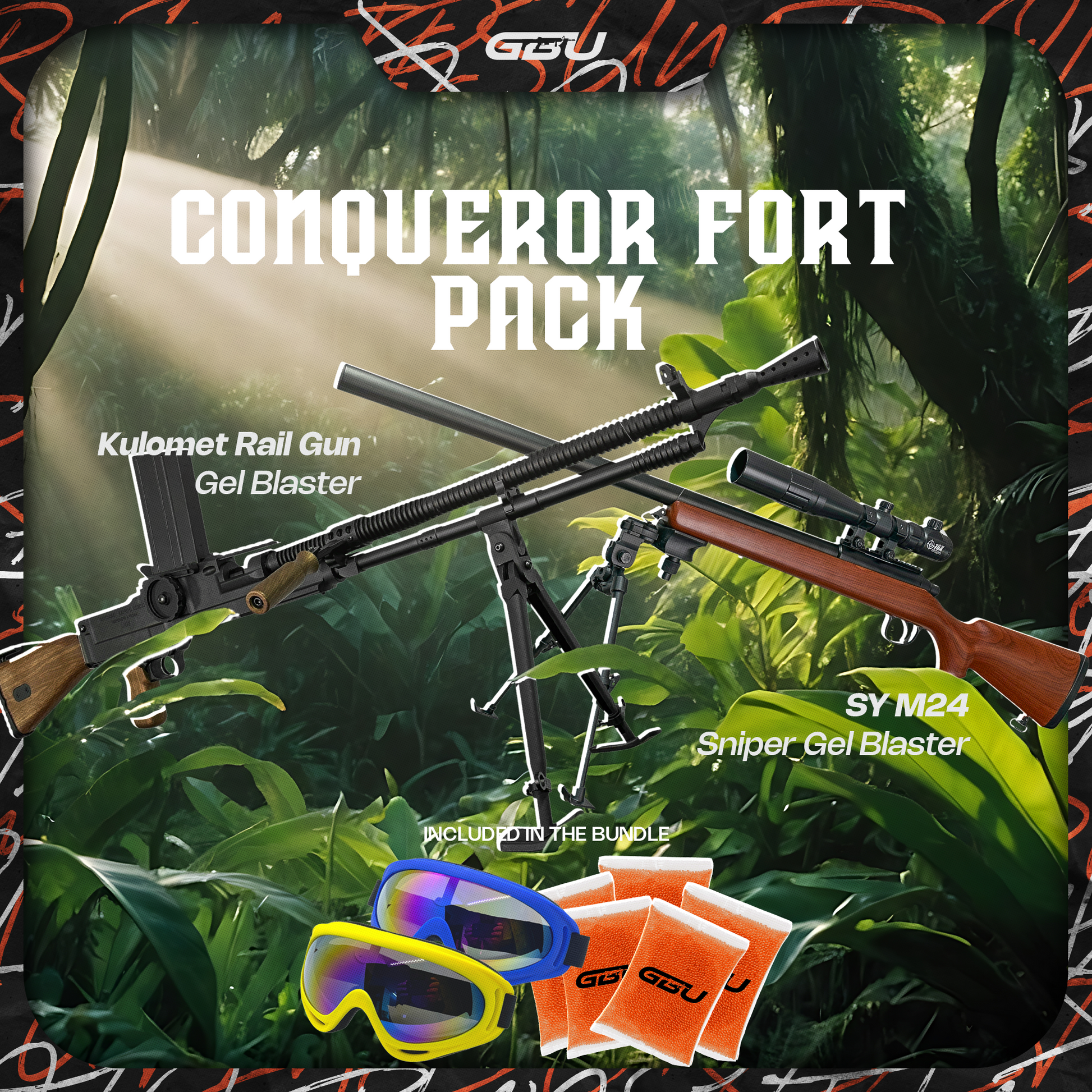 Conqueror Fort Bundle – Gel Ball Undercover