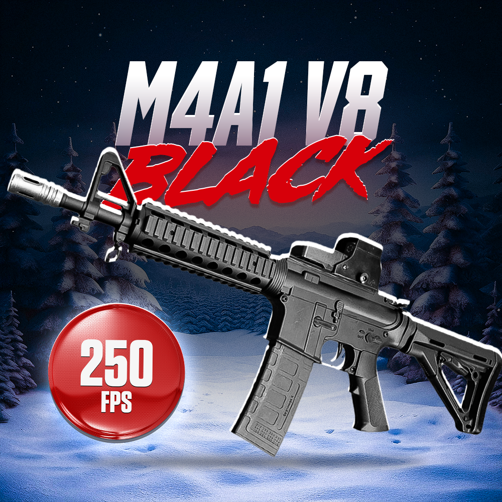 M4A1 Black V8 - Gel Blaster (2025 Edition)