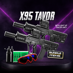 X95 Tavor Gel Blaster Bundle  With Light-Up Tracer Unit