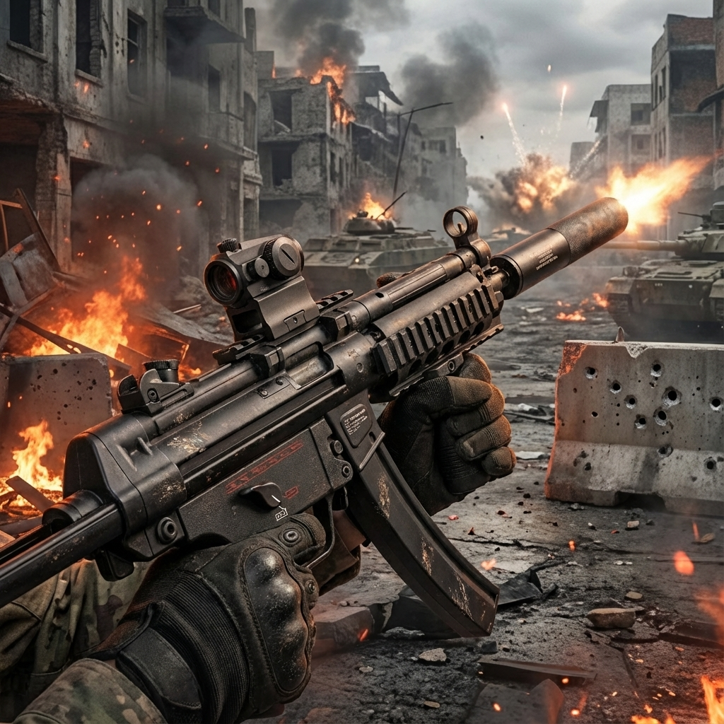 "MP5 Urban Slayer" GBU Custom - Gel Blaster