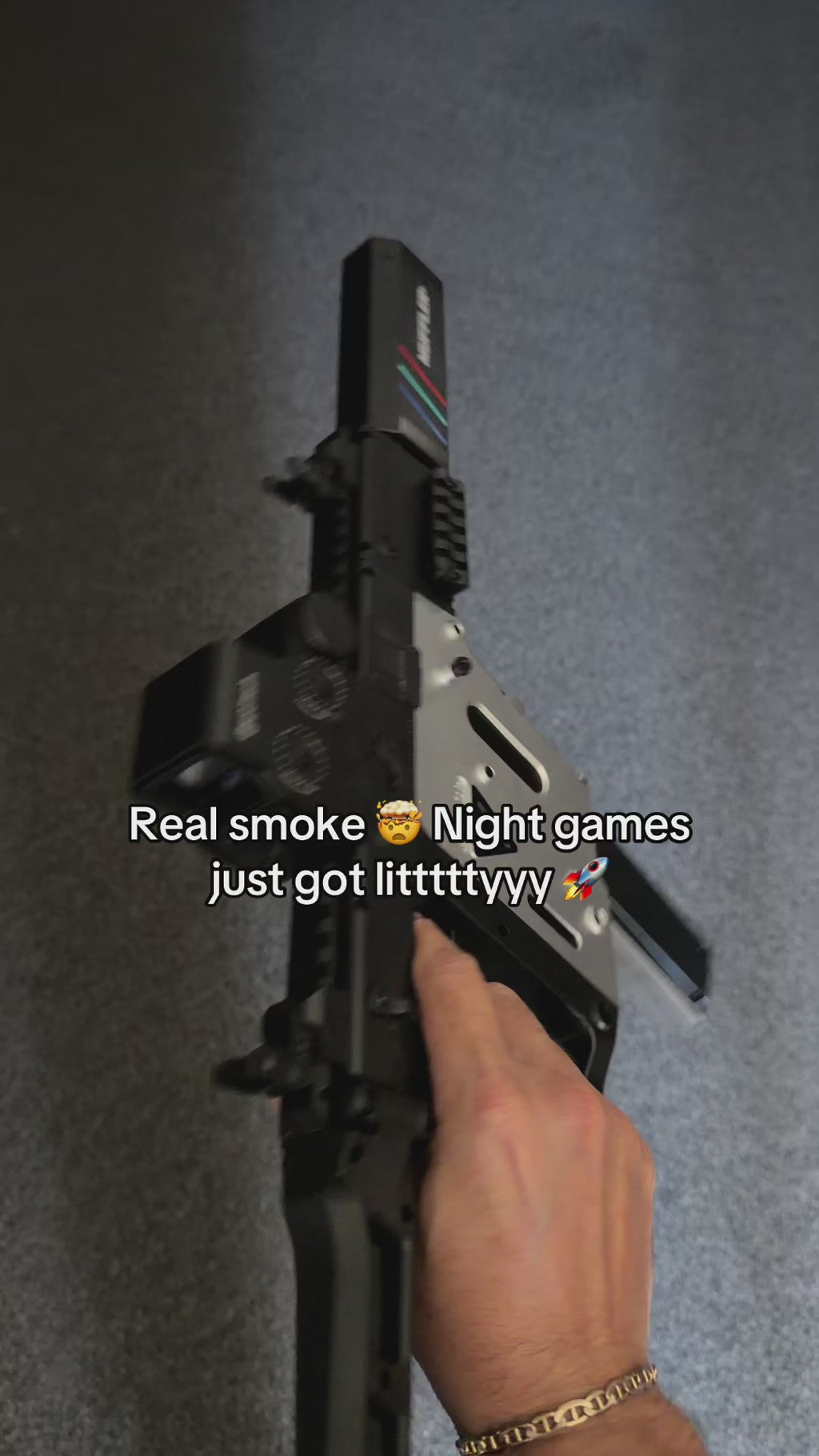 Vector Red Haze Electric - Gel Blaster