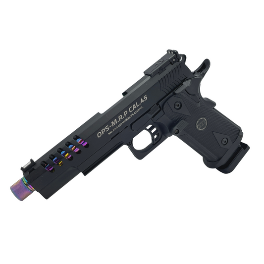 "OPS Cal.45" Custom GBU Hi-Capa 5.1 Gas Pistol - Gel Blaster