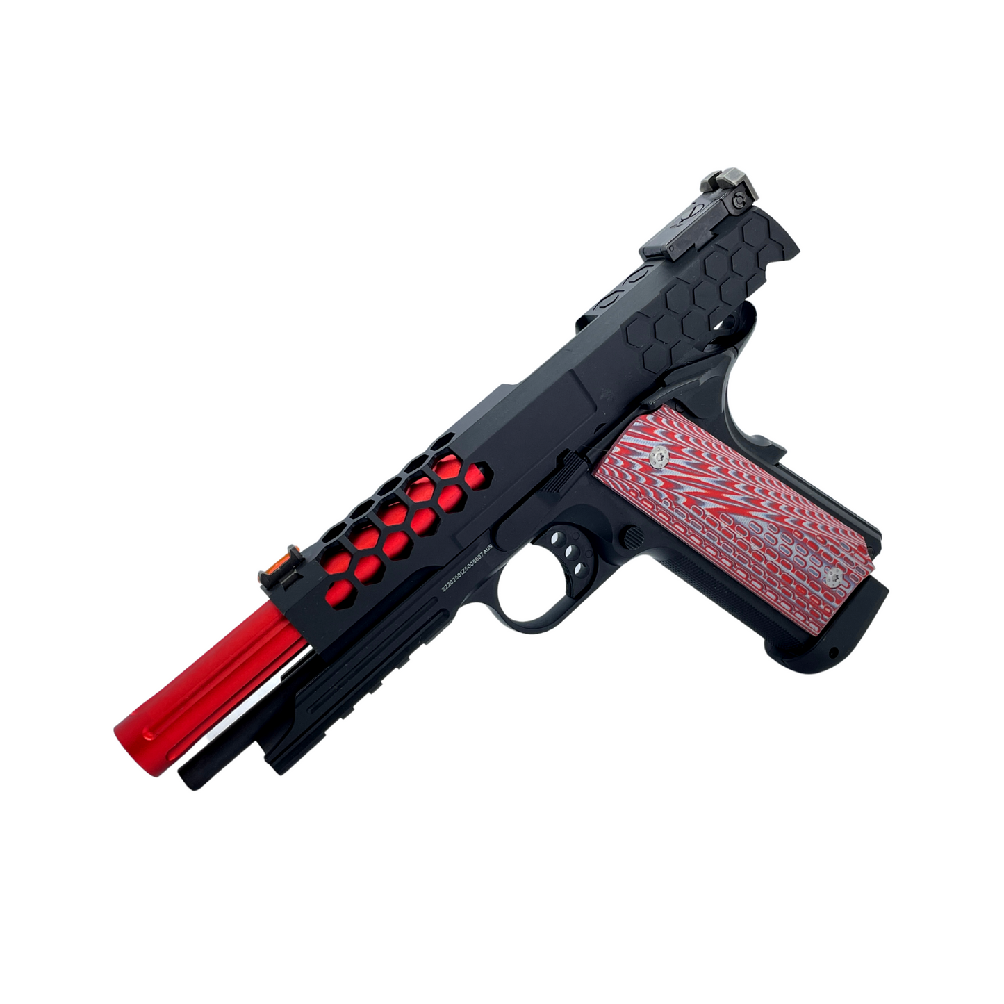 "Razor" Custom G/E 5.1 Hi-Capa Gas Pistol - Gel Blaster