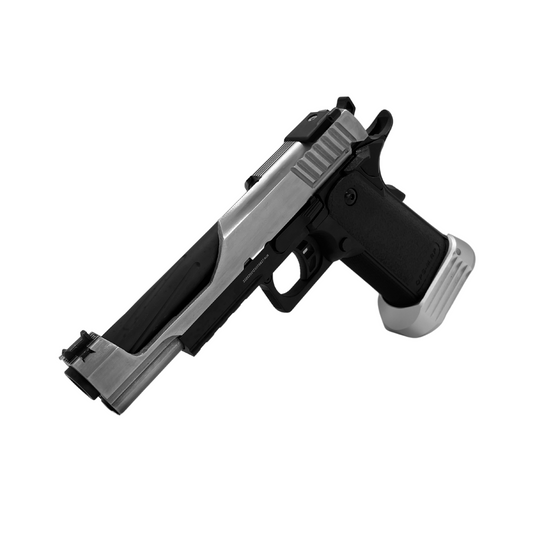 "A1" Polished Custom G/E 5.1 Hi-Capa Gas Pistol - Gel Blaster