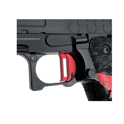 "Royal Red" Custom Competition Hi-Capa Gas Pistol HPA Kit- Gel Blaster