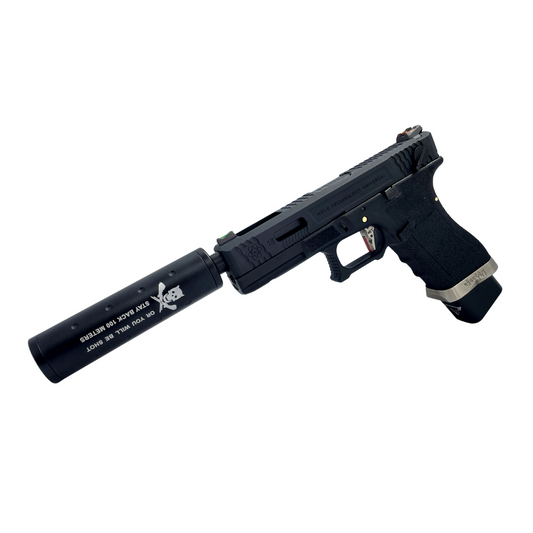 "Lochness" Custom WE Tech Gas Pistol - Gel Blaster
