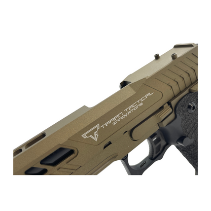 Golden Eagle "TTI Sand Viper" (3355)  Hi-Capa 5.1 Gas Pistol - Gel Blaster