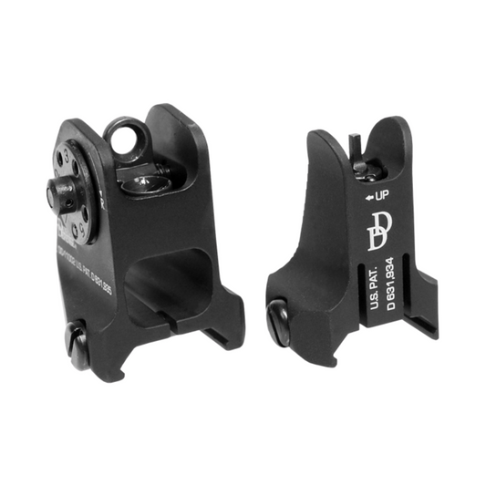 Licensed Daniel Defence Front and Rear Iron Sights