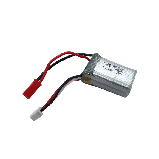 7.4v HPA Nano-Plus 400mAh 2S 70C Lipo (Suited for HPA)