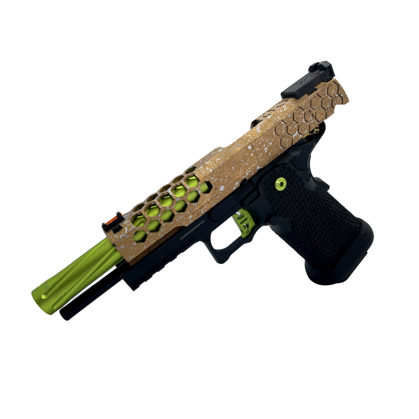 "Parlay" Custom G/E 5.1 Hi-Capa Gas Pistol - Gel Blaster